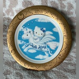 Hello Kitty 25th Anniversary Decorative Plate
